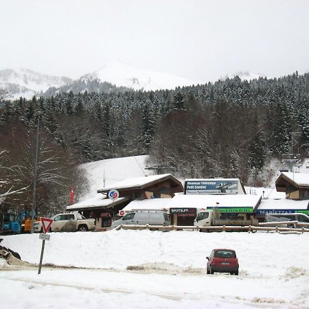 Appartement Au Pied Des Pistes, Avec Vue Sur La Montagne Bernex Exteriér fotografie