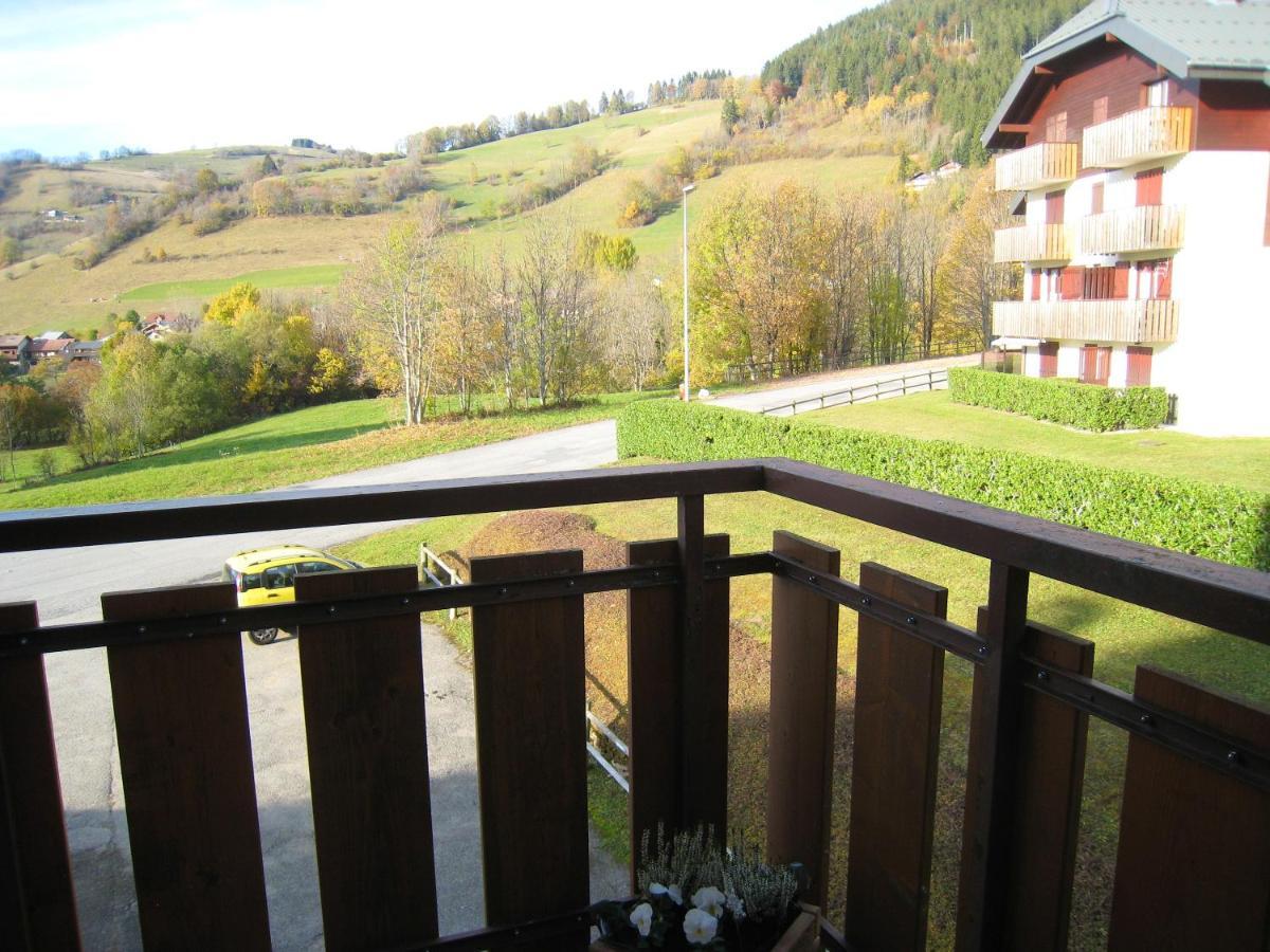 Appartement Au Pied Des Pistes, Avec Vue Sur La Montagne Bernex Exteriér fotografie