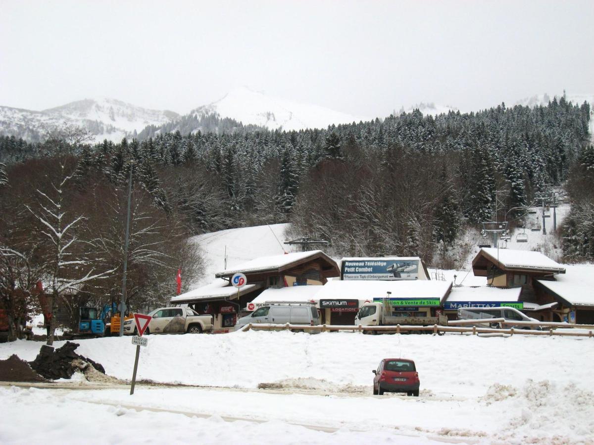 Appartement Au Pied Des Pistes, Avec Vue Sur La Montagne Bernex Exteriér fotografie