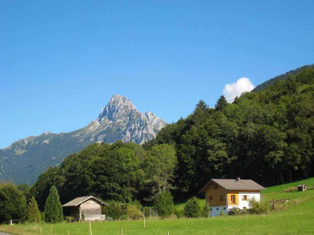 Appartement Au Pied Des Pistes, Avec Vue Sur La Montagne Bernex Exteriér fotografie